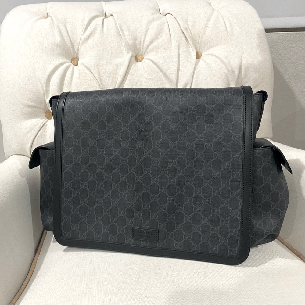 GUCCI GG Supreme Diaper Bag